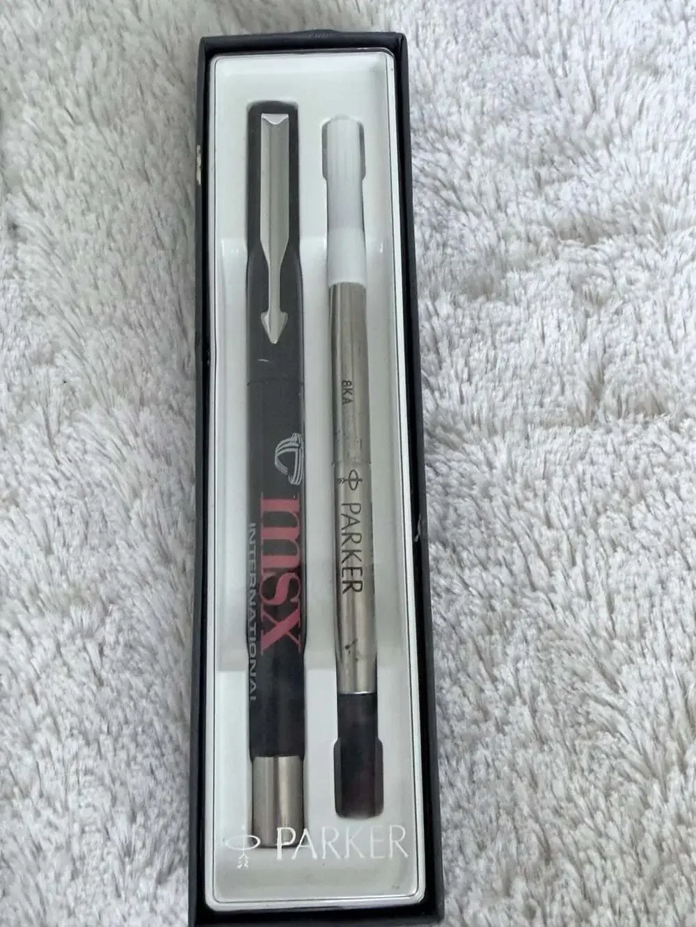 Vintage Parker Vector Rollerball Pen MSX International Promotional Corporate Gif